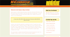 Desktop Screenshot of hvcornhole.com